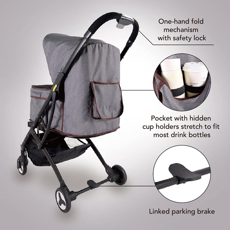 Ibiyaya speedy clearance fold pet buggy